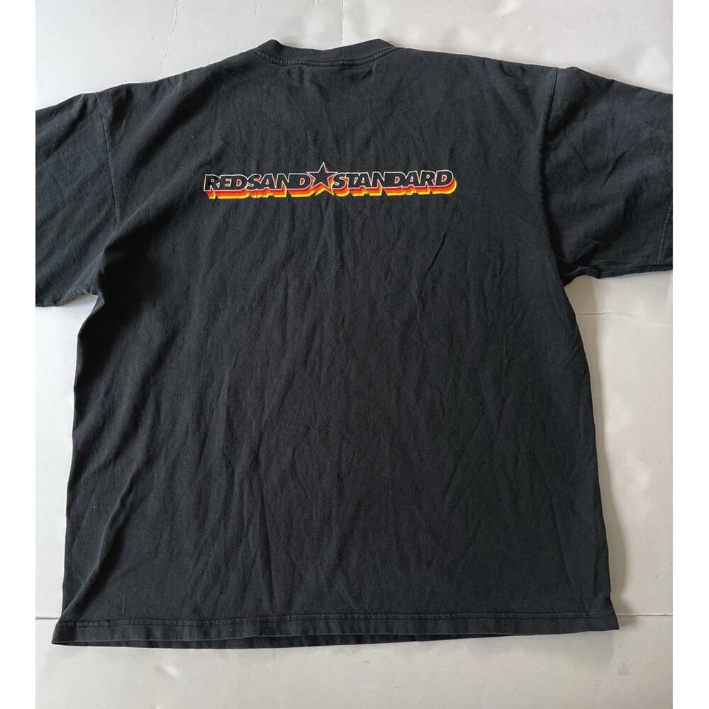Redsand Standard Vintage T-Shirt Men XXL Black Short Sleeve Made In USA